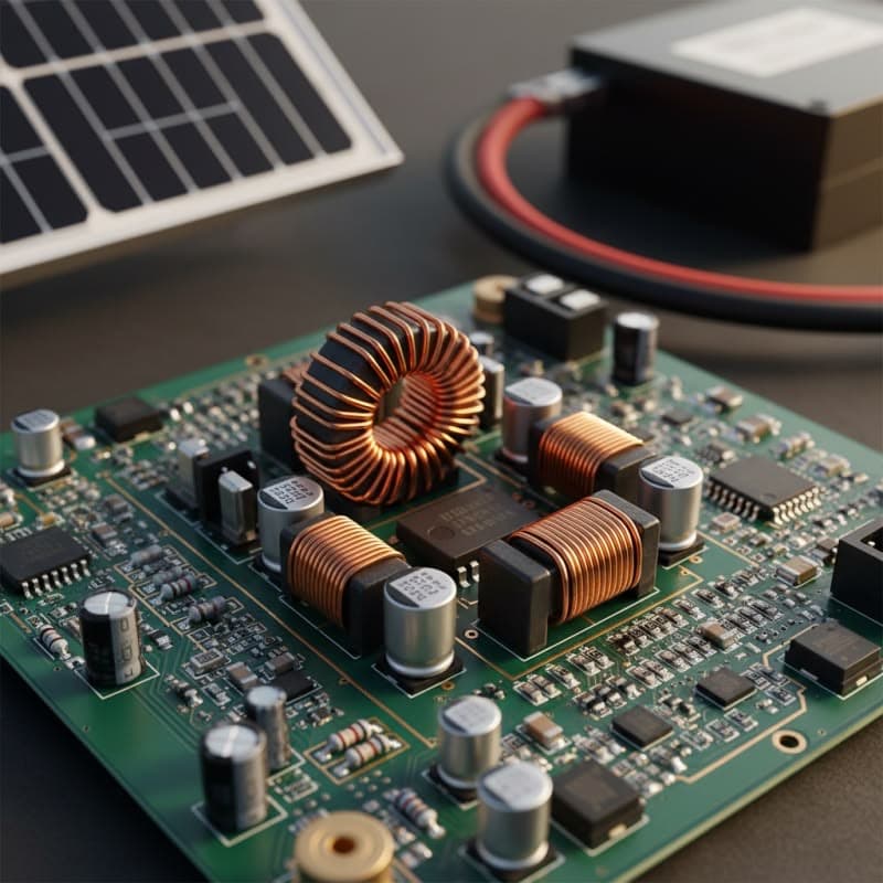 Power Electronics technology illustration